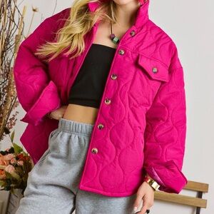 New With Tags Quilted Jacket